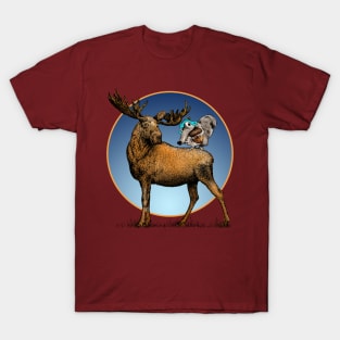 Moose and Squirrel T-Shirt